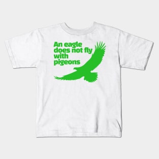 Eagle's Flight Above All Kids T-Shirt